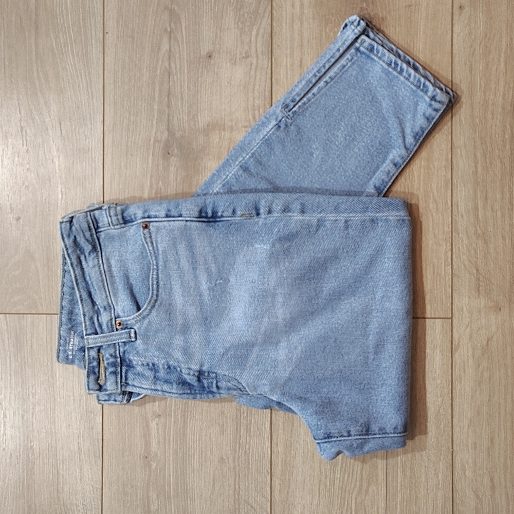 Old Navy Women's Light Blue High Rise,  O.G. Straight,  Size 6 Regular - Picture 10 of 11